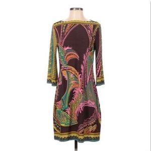 ECI Multi Colored Dress Size 8